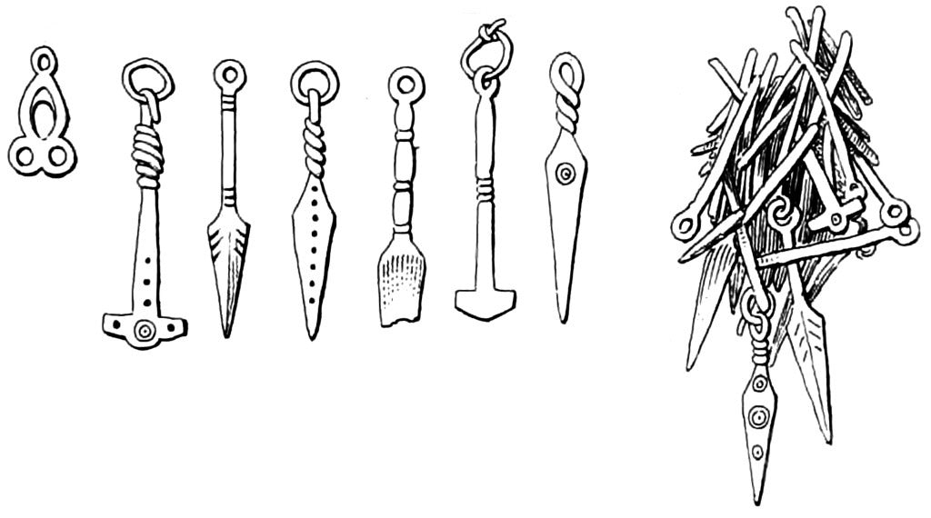 The Gilton Amulets: Anglo-Saxon Symbols of Thor and Gungnir