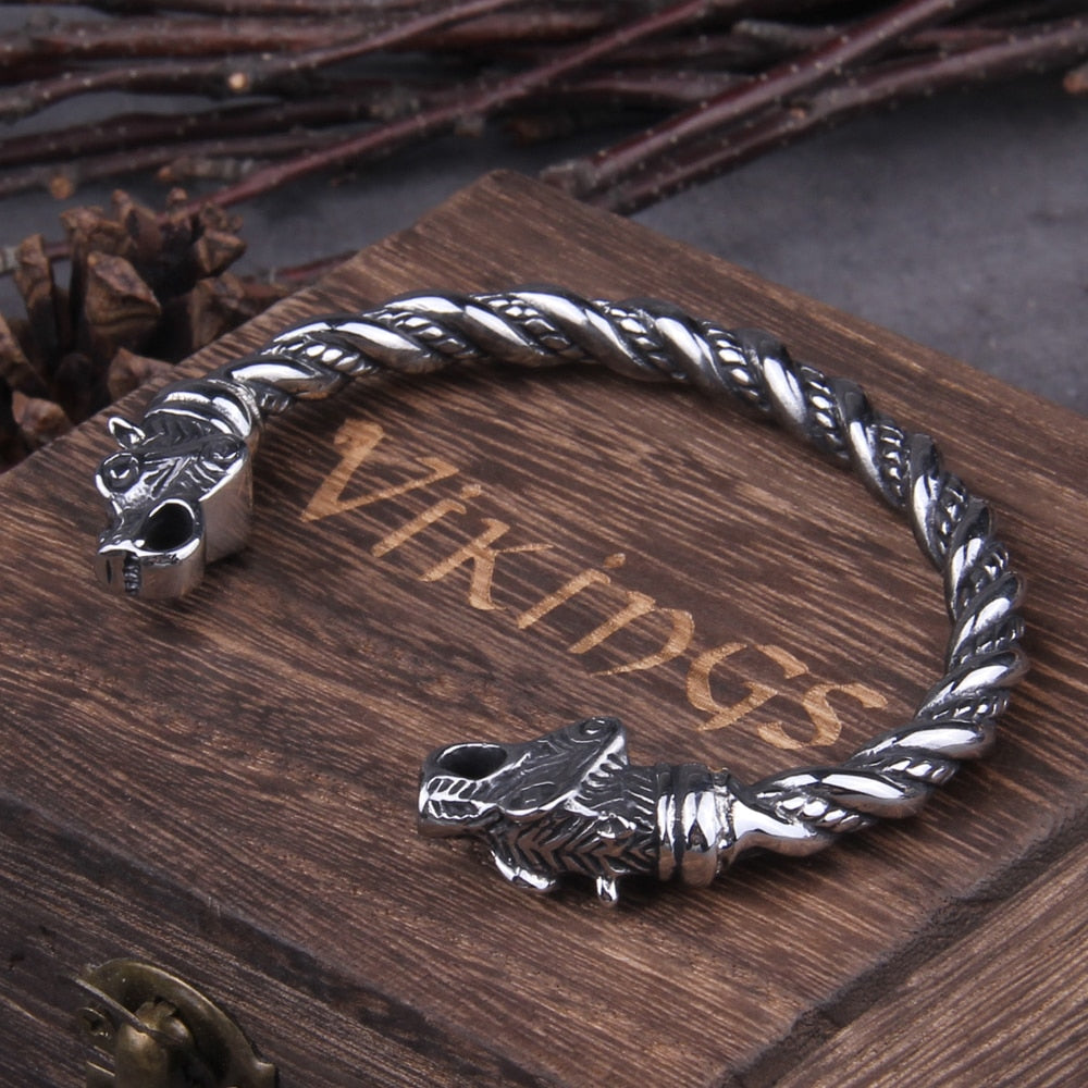 Björneið Arm Ring - Old Norse Bear Viking Oath Ring Torc Bracelet 0 The Pagan Trader