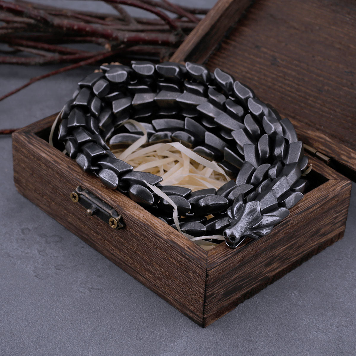 Midgard Serpent Necklace 0 My Store Black 50cm