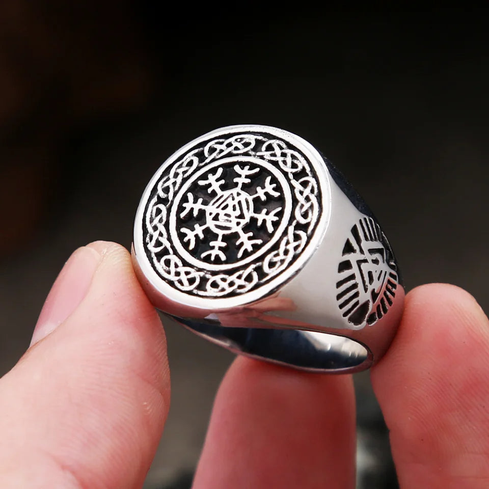 Valknut Ægishjálmr Ring 0 My Store
