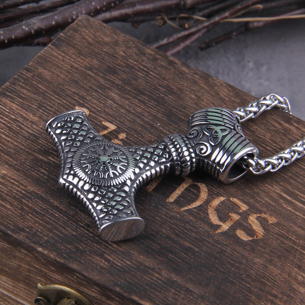 Chainmail Mjölnir Amulet 0 The Pagan Trader