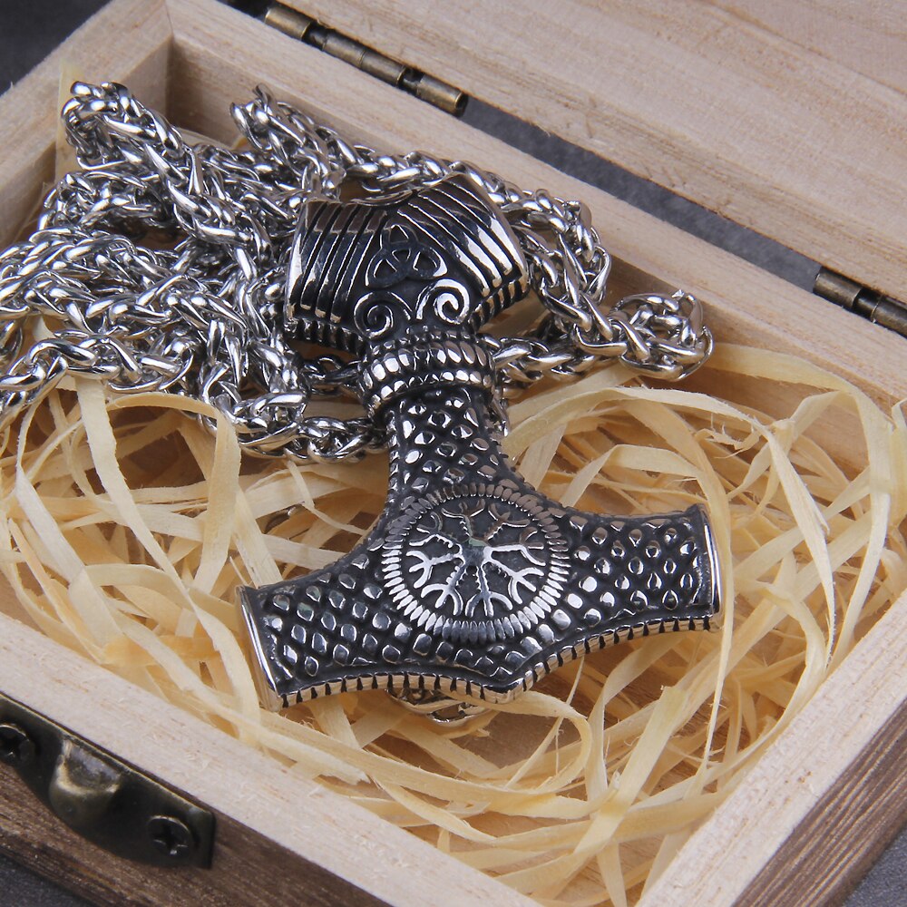 Chainmail Mjölnir Amulet 0 The Pagan Trader