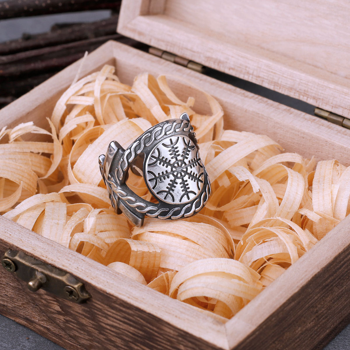 Gungnir Ægishjálmr Ring 0 The Pagan Trader