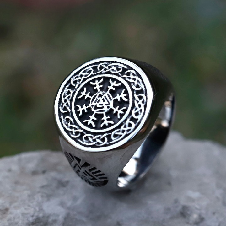 Valknut Ægishjálmr Ring 0 My Store 8
