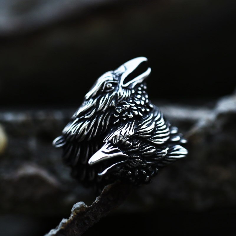 Huginn and Muninn Ring 0 My Store