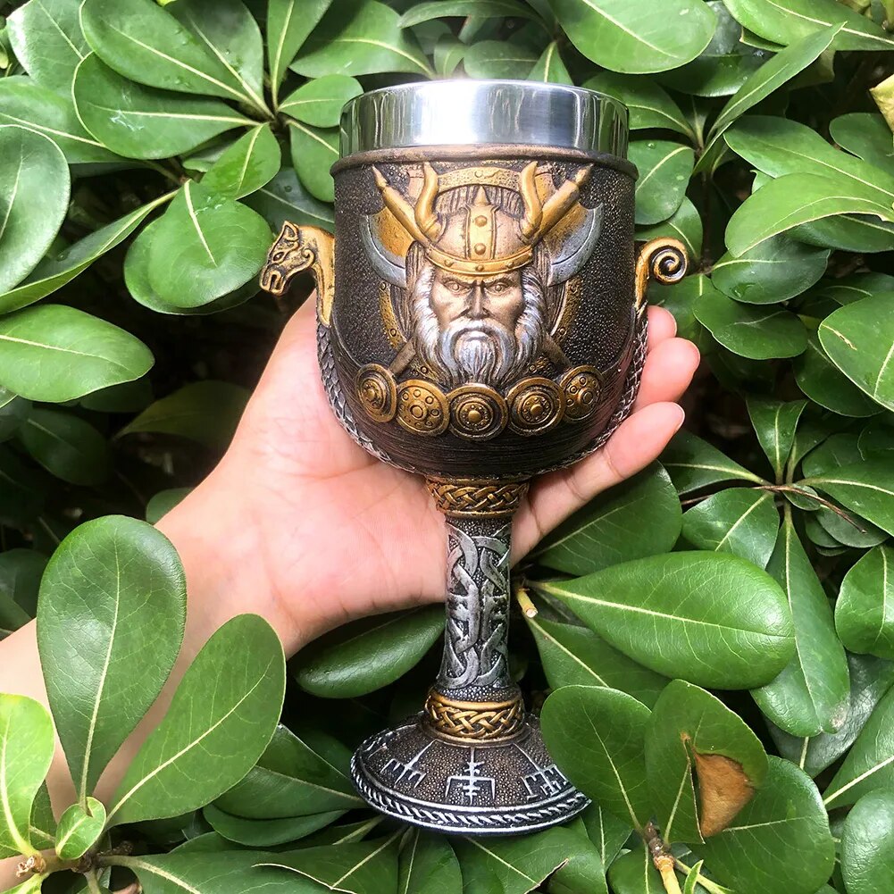 Odin Vegvísir Drakkar Goblet The Pagan Trader