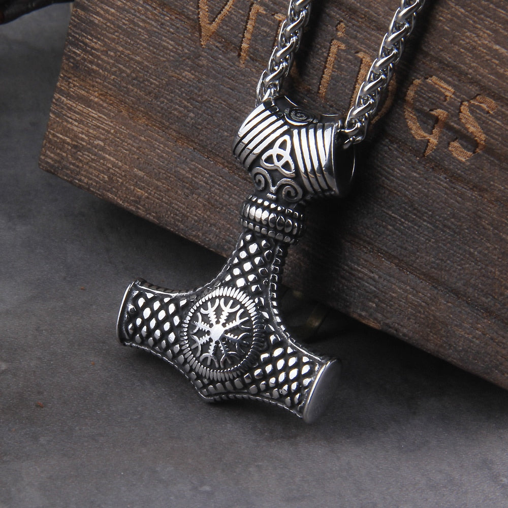 Chainmail Mjölnir Amulet 0 The Pagan Trader