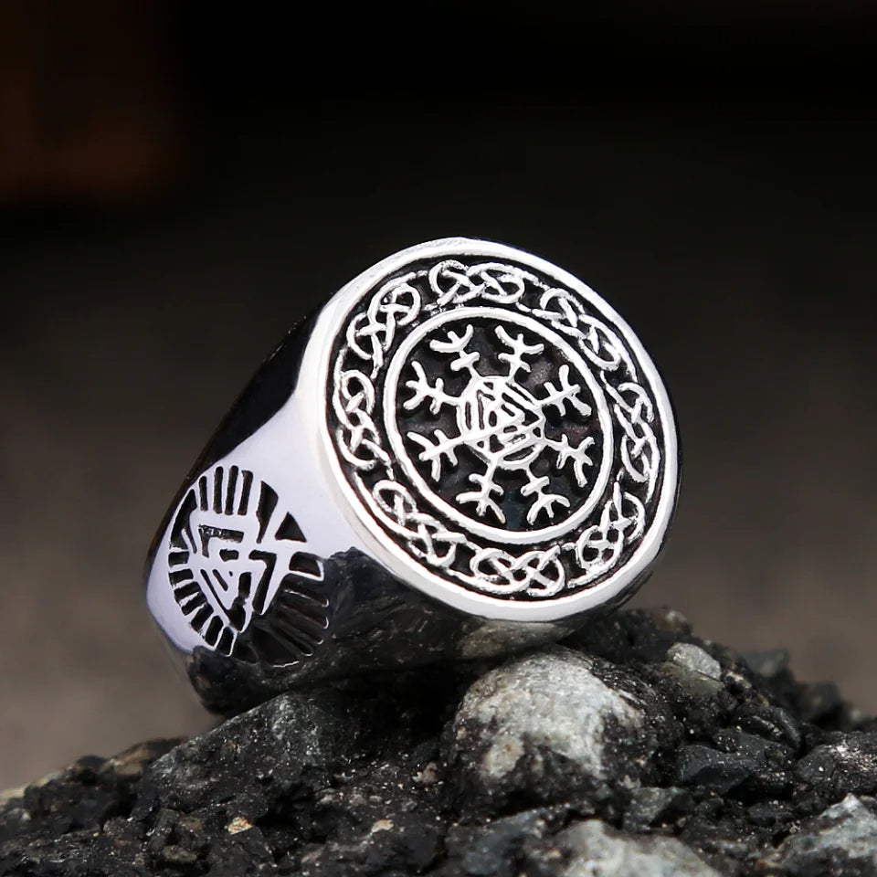 Valknut Ægishjálmr Ring 0 My Store