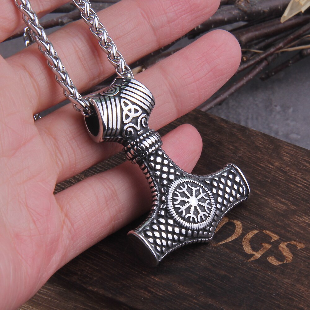 Chainmail Mjölnir Amulet 0 The Pagan Trader