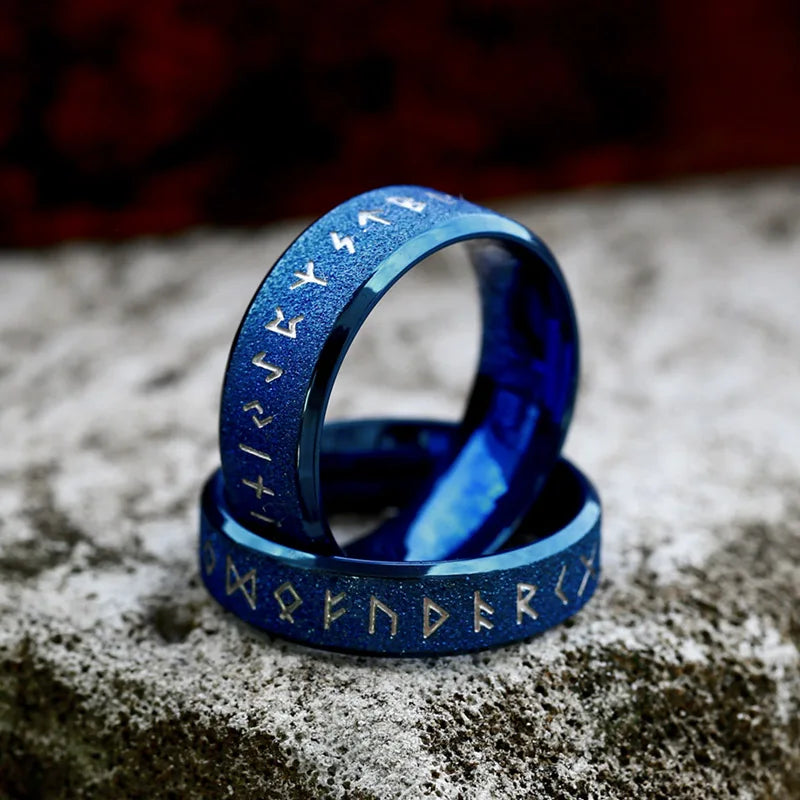 Minimalist Elder Futhark Rune Norse VIking Rings The Pagan Trader