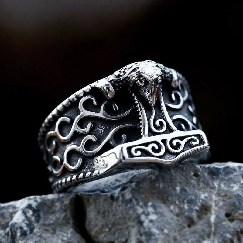 Scania Mjölnir Ring - Historical Viking Jewelry Replica  The Pagan Trader
