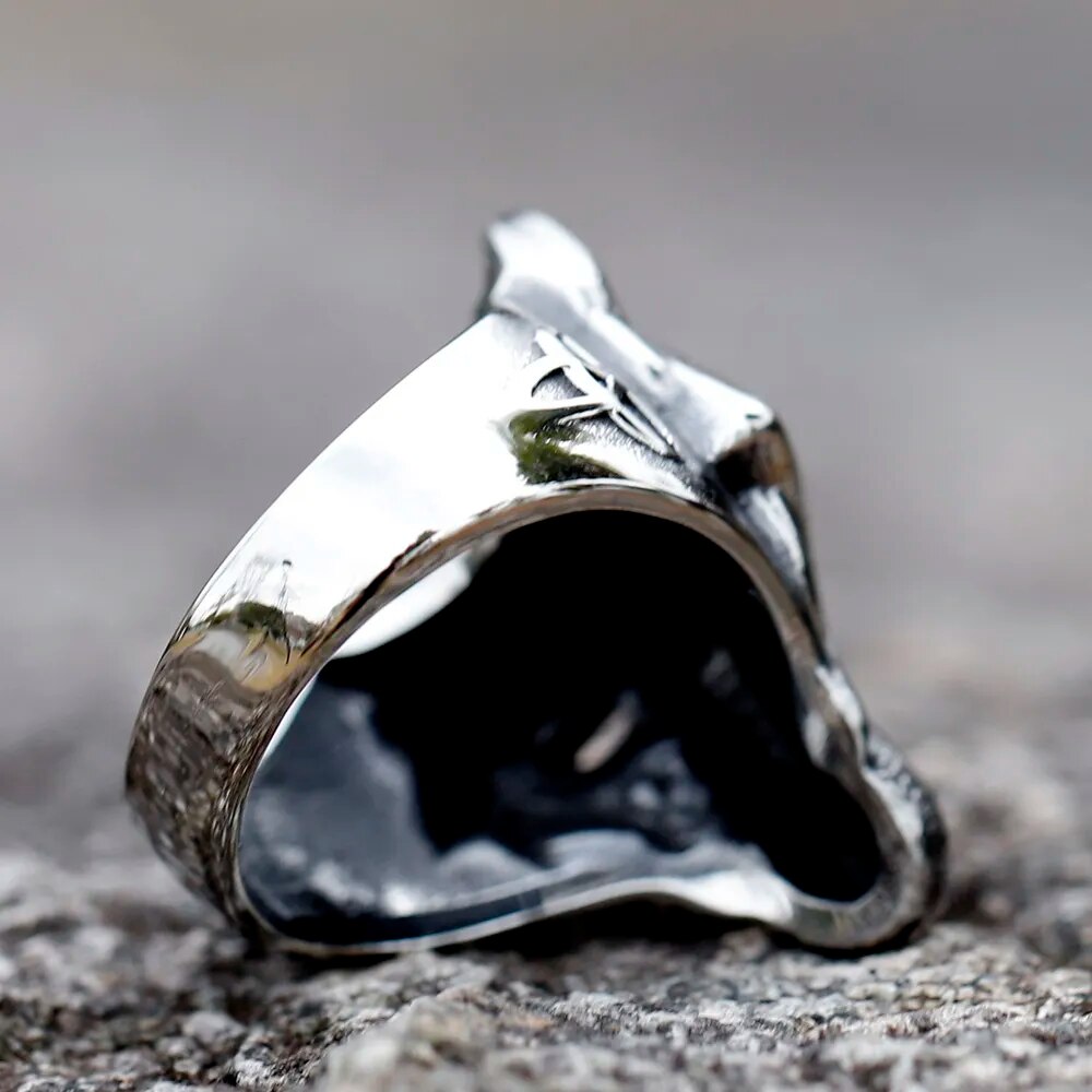 Fenrir's Oath - Old Norse Mythology Wolf Ring The Pagan Trader