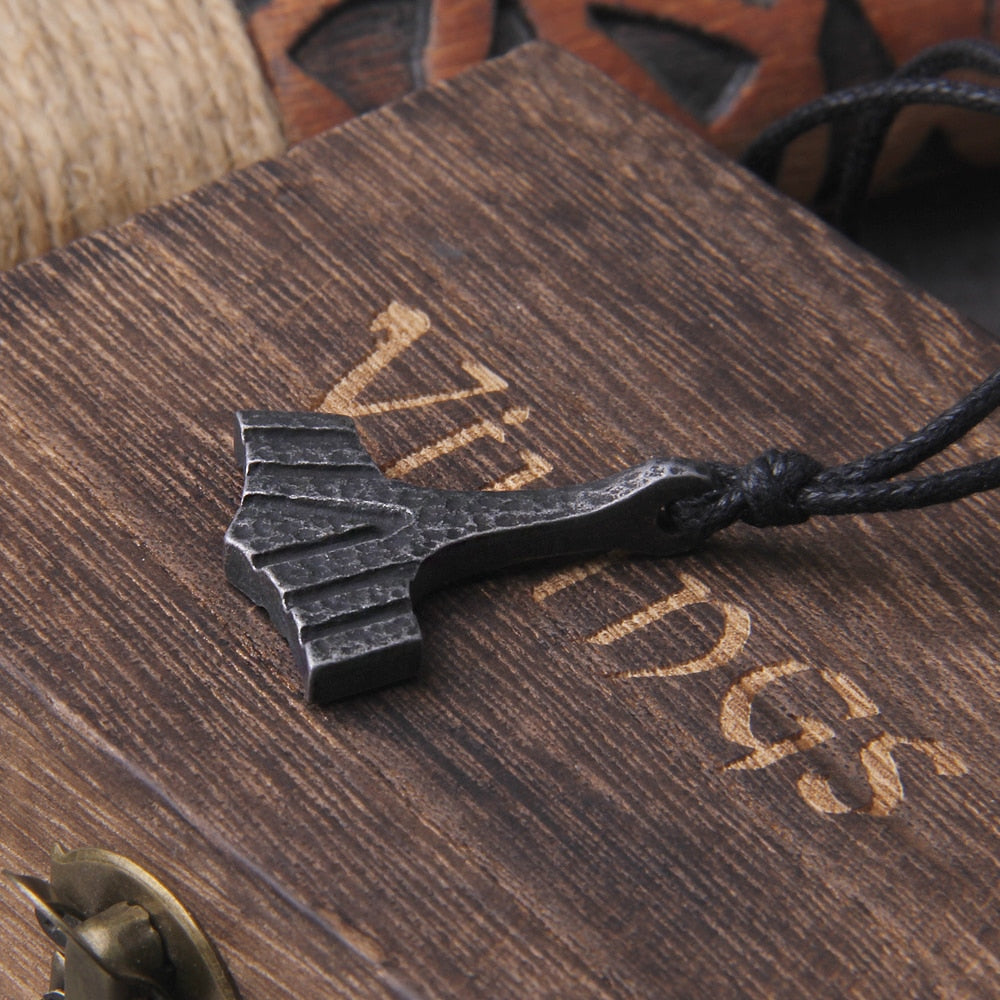 Algiz Rune Engraved Mjölnir 0 My Store