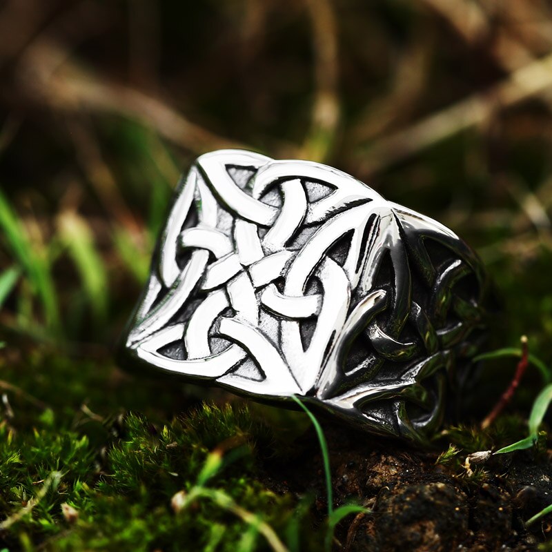 Celtic Knot Weave Ring 0 My Store