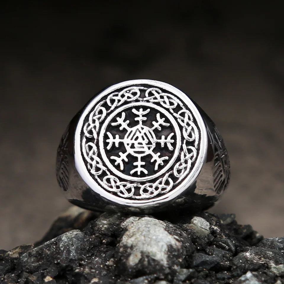 Valknut Ægishjálmr Ring 0 My Store