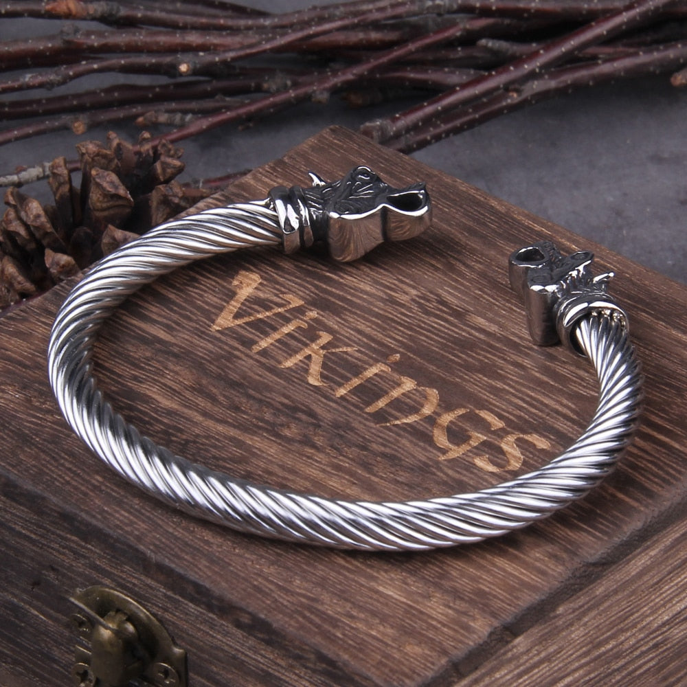 Björneið Arm Ring - Old Norse Bear Viking Oath Ring Torc Bracelet 0 The Pagan Trader