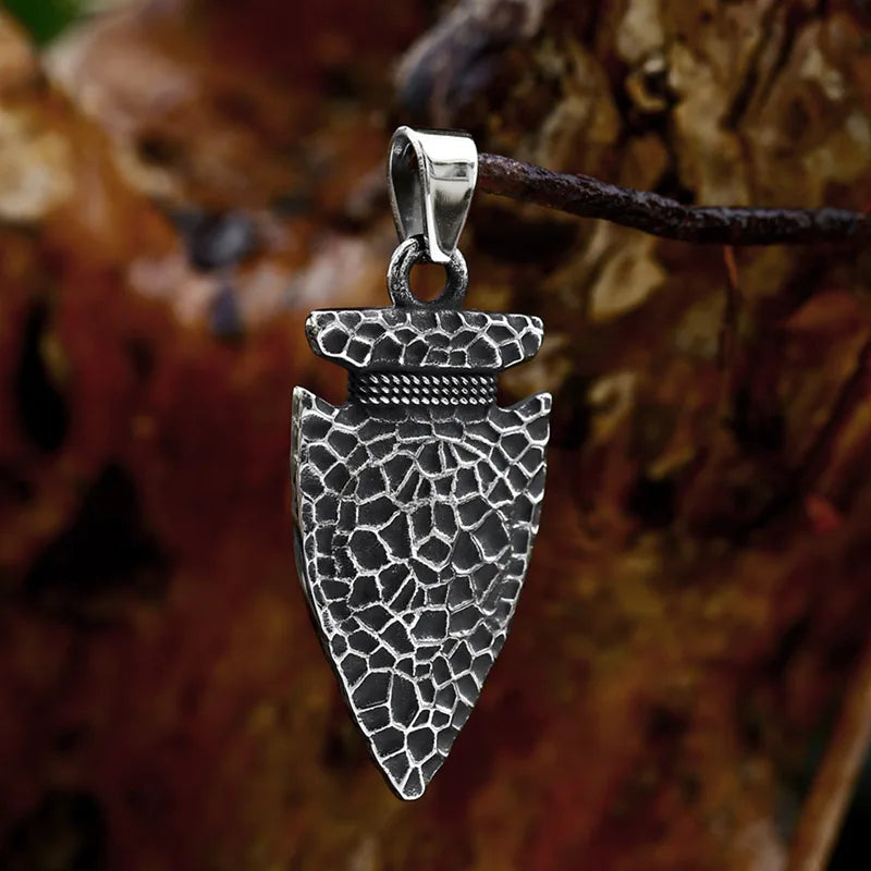 Gungnir's Legacy - Yggdrasil Viking Spearhead Necklace The Pagan Trader