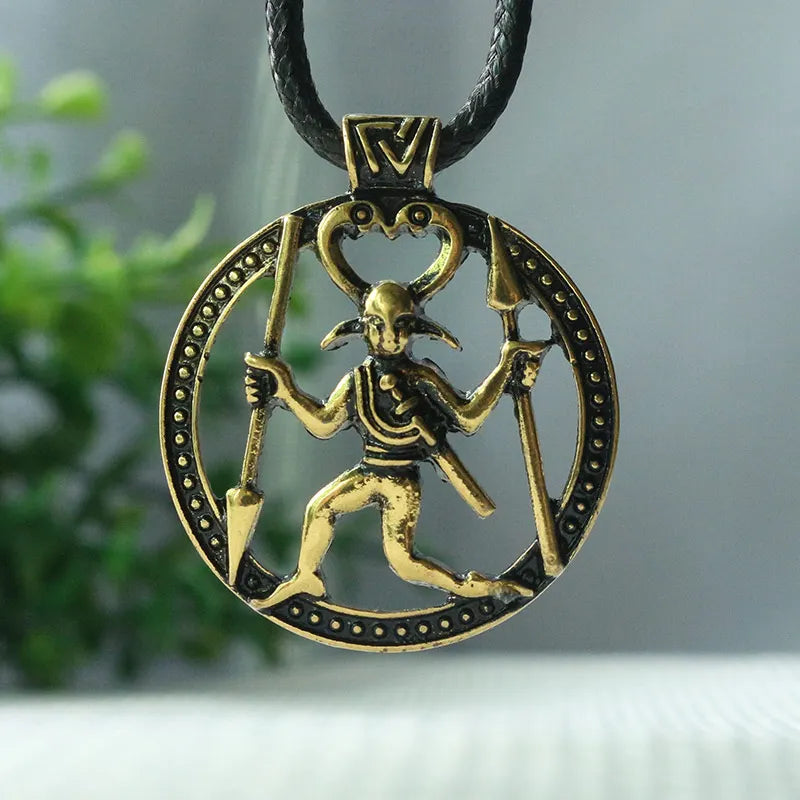 Vendel Torslunda Plate Berserker Pendant  Paganheim