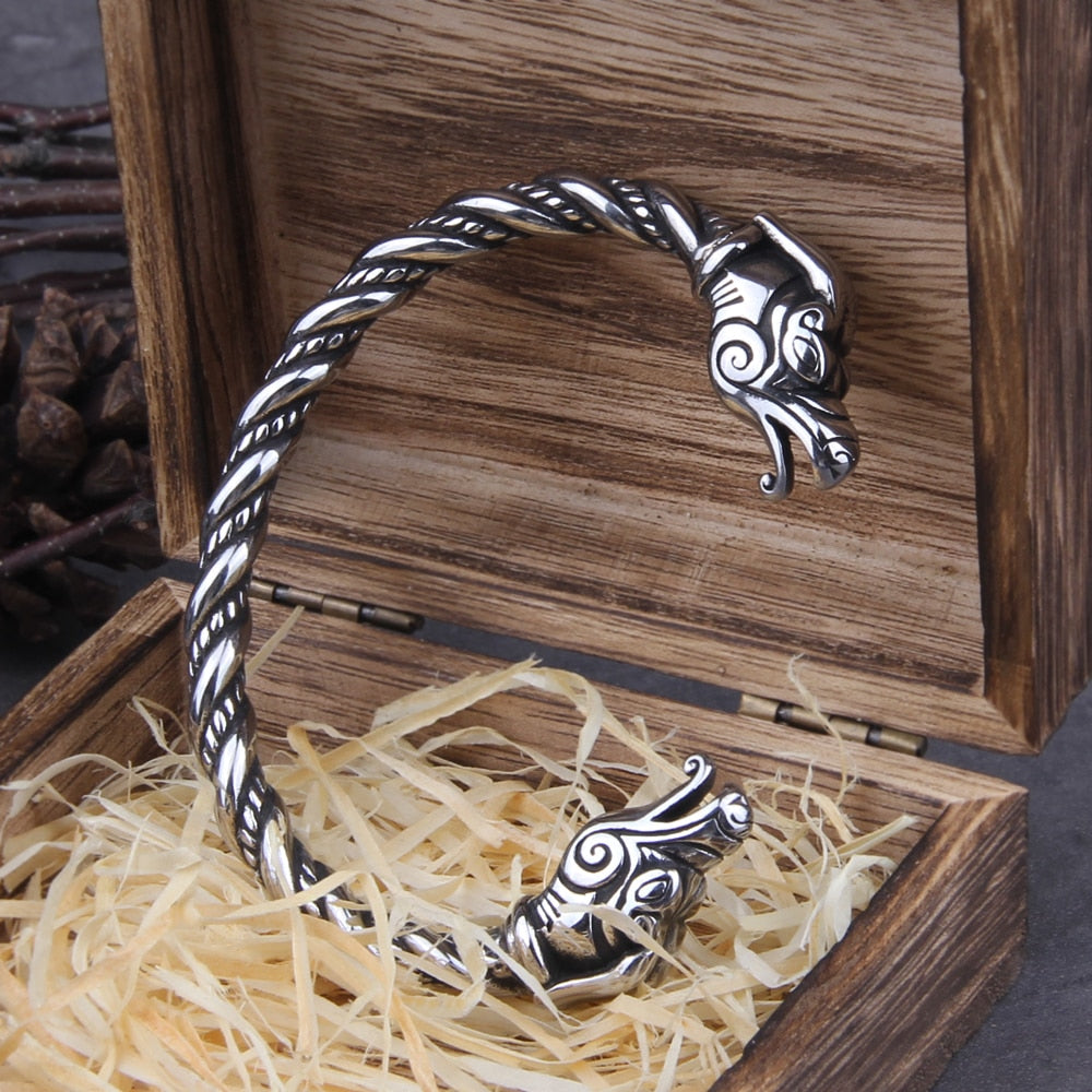 Drakkar Dragon Prowl Arm Ring 0 The Pagan Trader