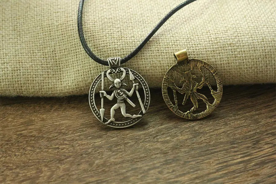 Vendel Torslunda Plate Berserker Pendant  Paganheim