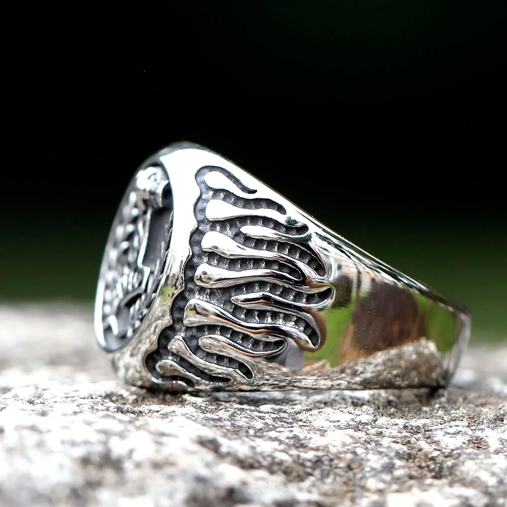 Thor's Hammer Mjölnir Fertility Norse Pagan Ring The Pagan Trader