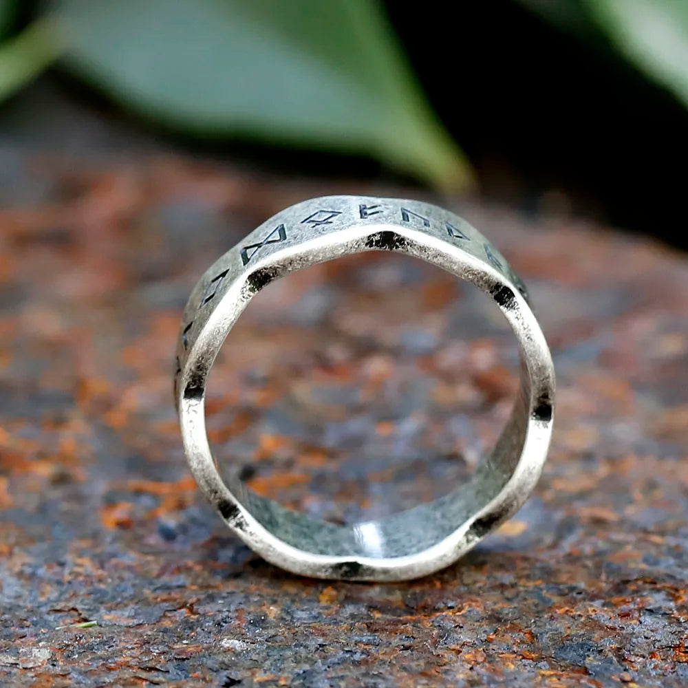 Elder Futhark Crown Ring 0 My Store