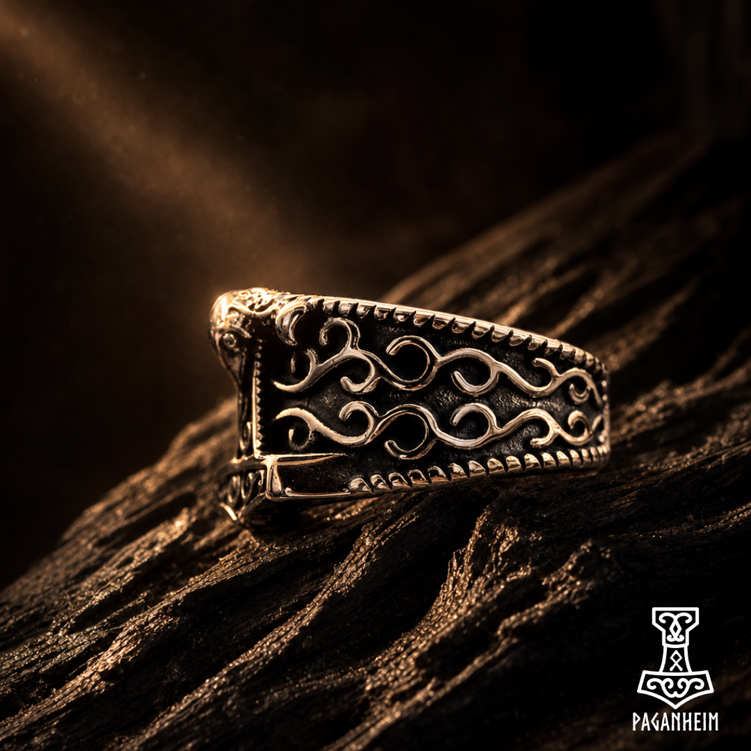 Scania Mjölnir Ring - Skåne Raven-Faced Thor's Hammer