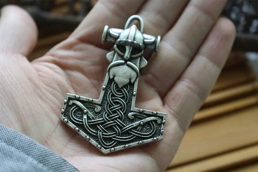 Norse Slavic Perun Mjölnir Amulet Paganheim