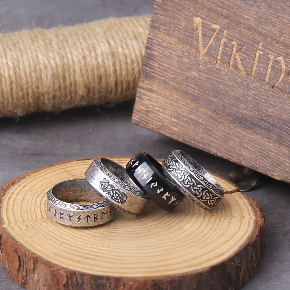 Elder Futhark Viking Rings 0 My Store