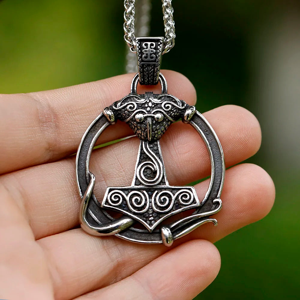 Skåne Erikstorp Mjölnir - Historical Raven Thor's Hammer The Pagan Trader