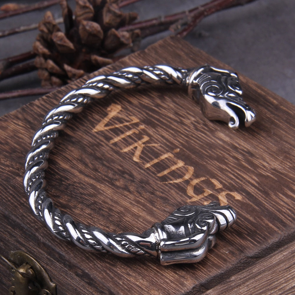 Drakkar Dragon Prowl Arm Ring 0 The Pagan Trader
