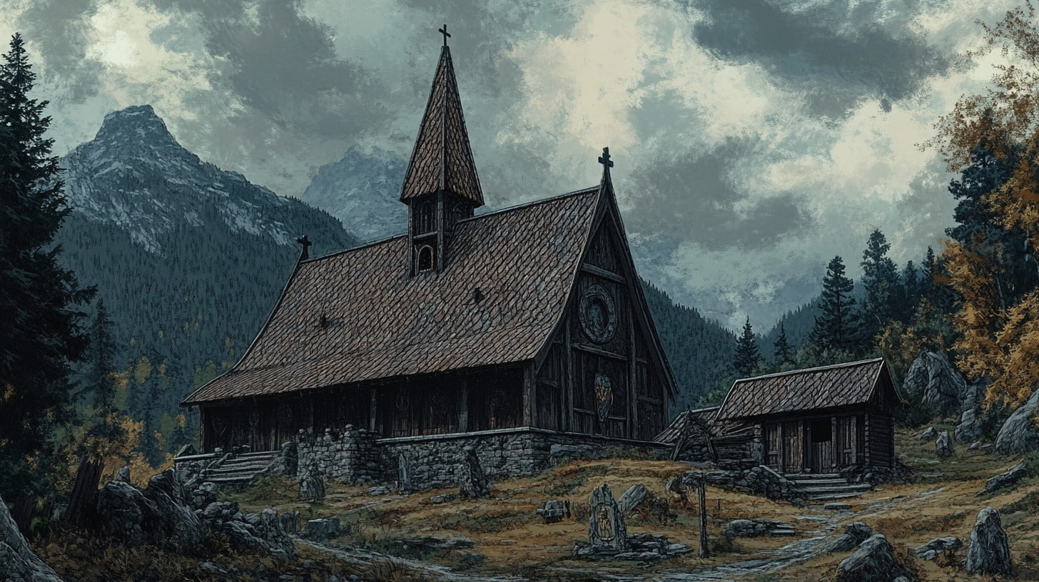 Hylestad Stave Church Portals Reveal Epic Saga of Sigurd