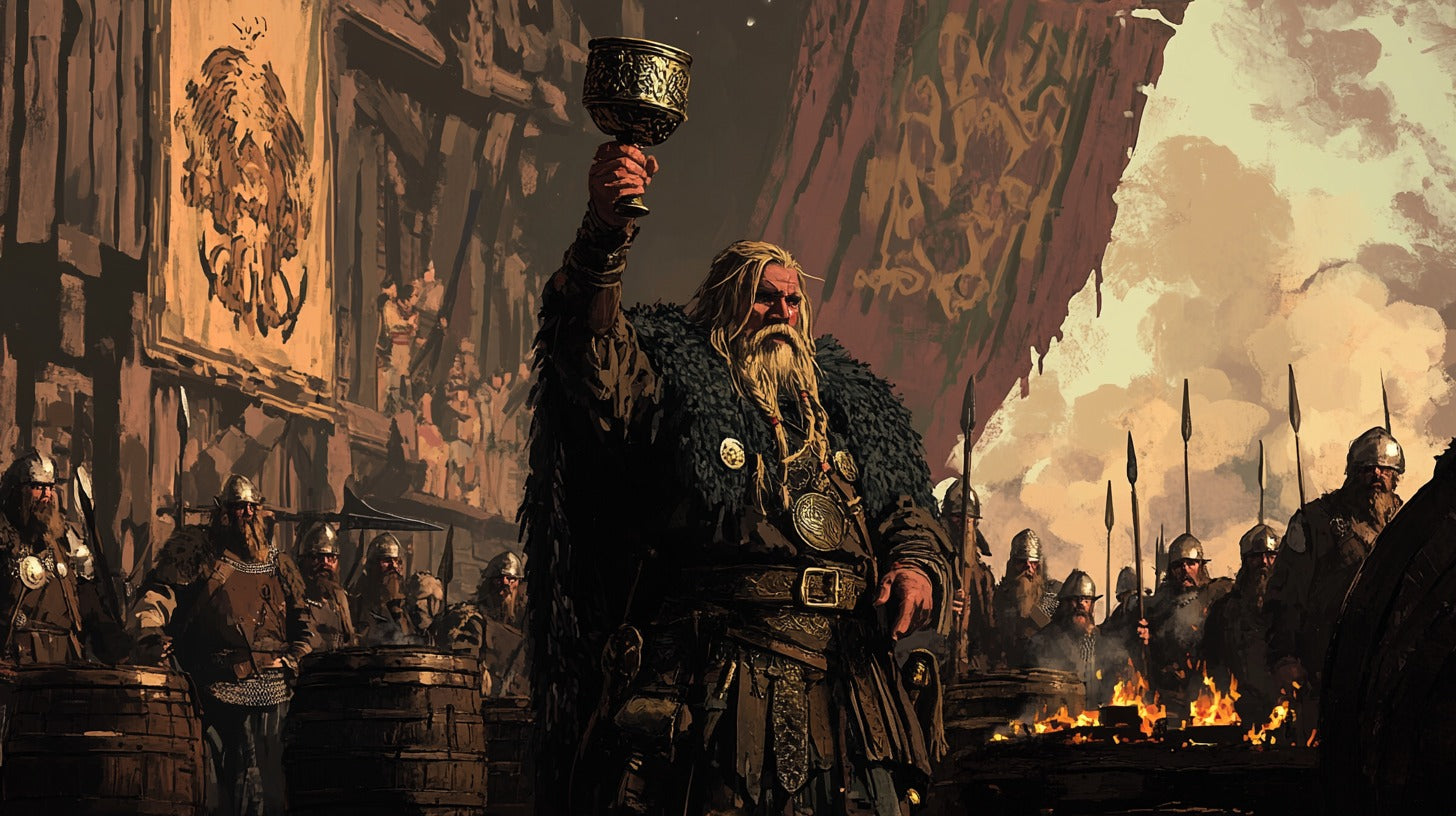 Viking Drinking Culture: Sacred Traditions, Social Bonds, and Ancient Wisdom