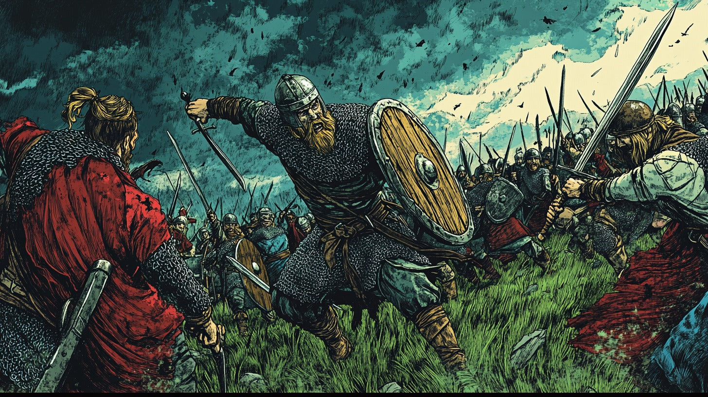 The Battle of Tettenhall: Anglo-Saxon Victory Over the Vikings (910 CE)