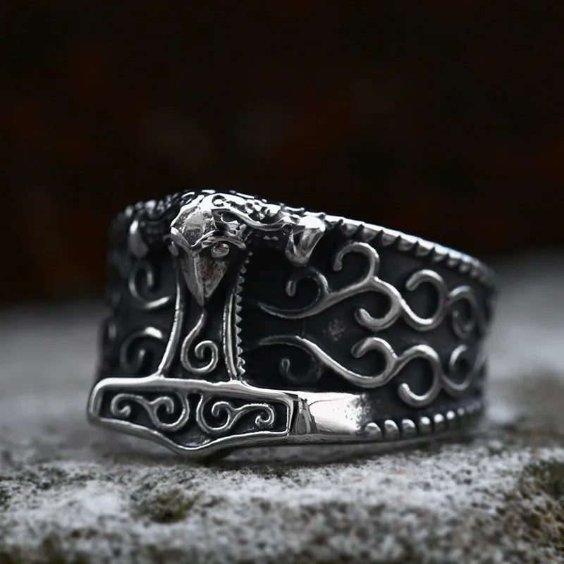 Scania Mjölnir Ring - Historical Viking Jewelry Replica  The Pagan Trader   