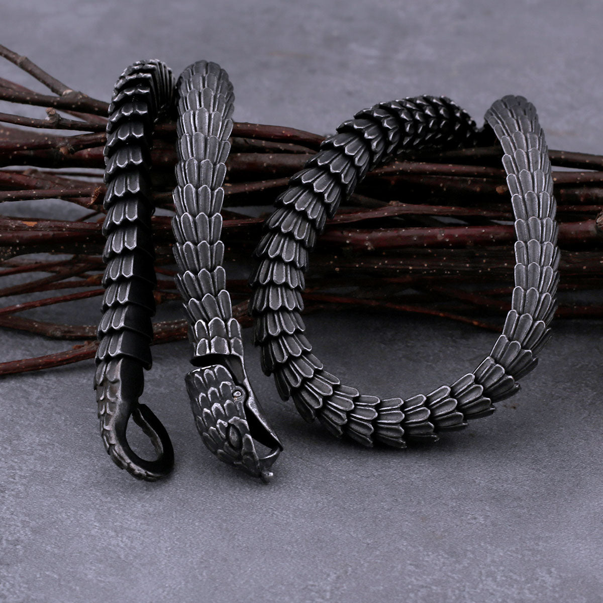 Jörmungandr Necklace 0 The Pagan Trader   