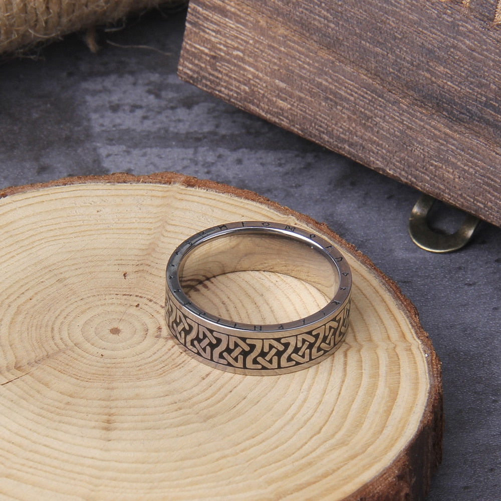 Celtic Knot Ring Amulet 0 The Pagan Trader   
