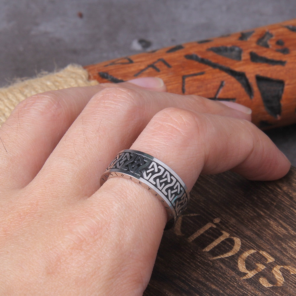 Celtic Knot Ring Amulet 0 The Pagan Trader   