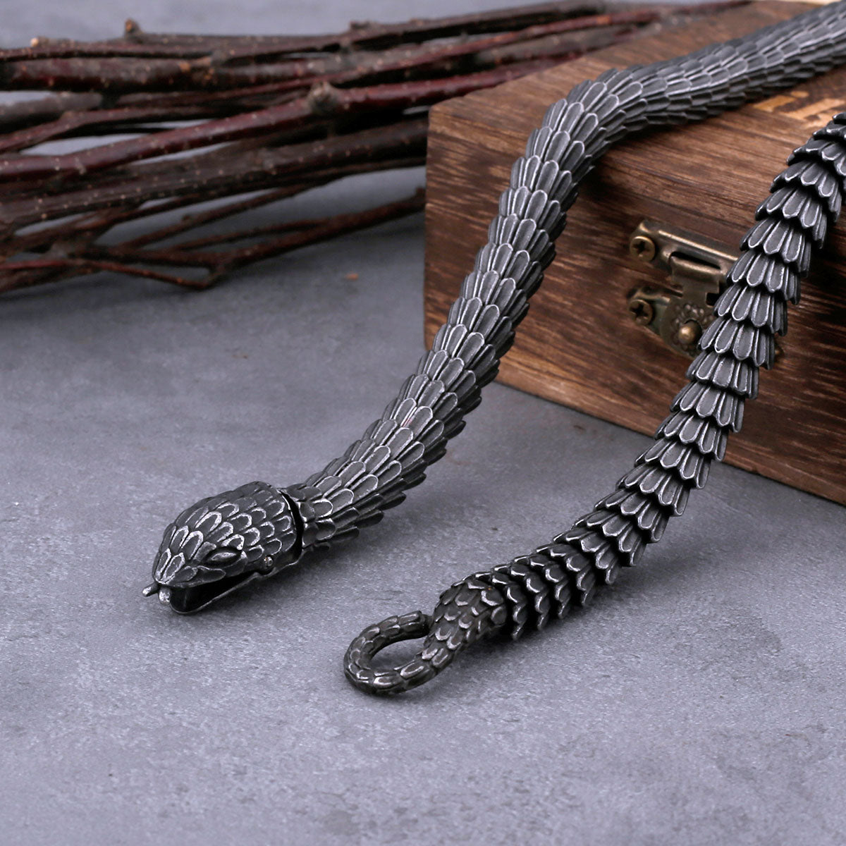Jörmungandr Necklace 0 The Pagan Trader   