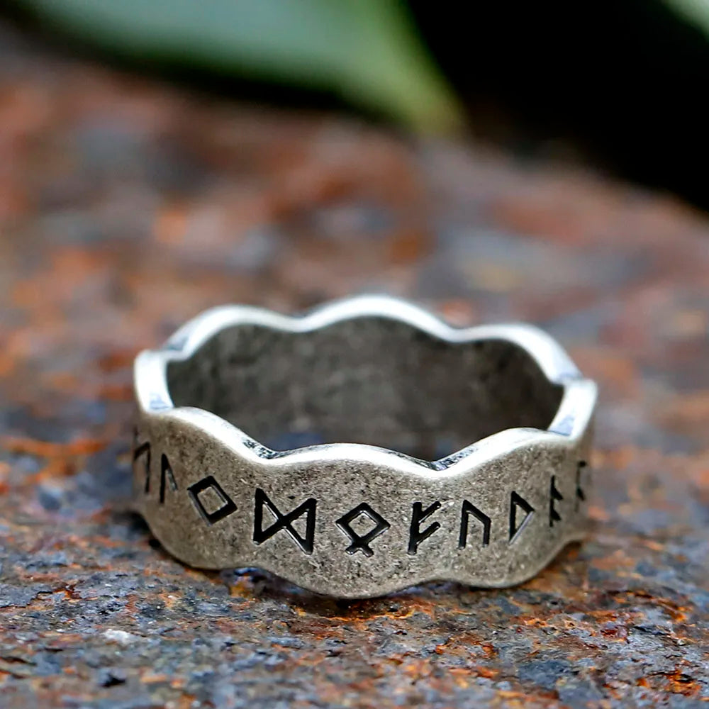 Elder Futhark Crown Ring 0 My Store   