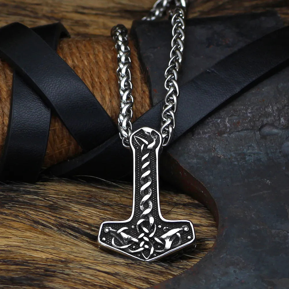 Dreki Knot Mjölnir  The Pagan Trader   