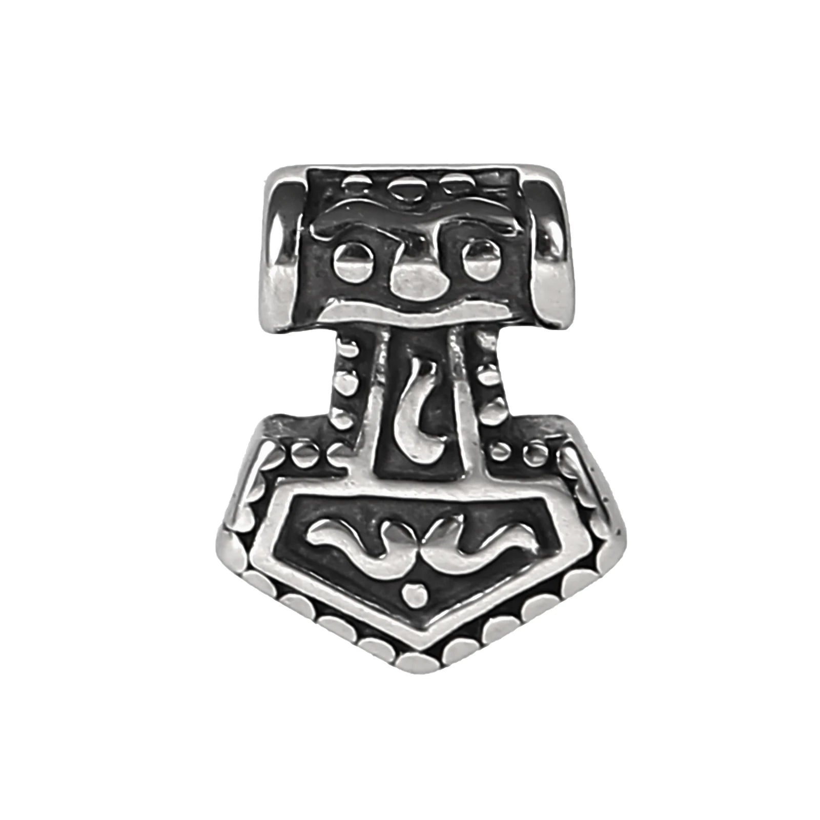 Mjölnir earrings showcasing the legendary hammer design suitable for men and women.