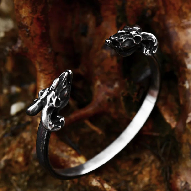 Norse Pagan Thor's Goats Skull Head Viking Arm Ring  The Pagan Trader   