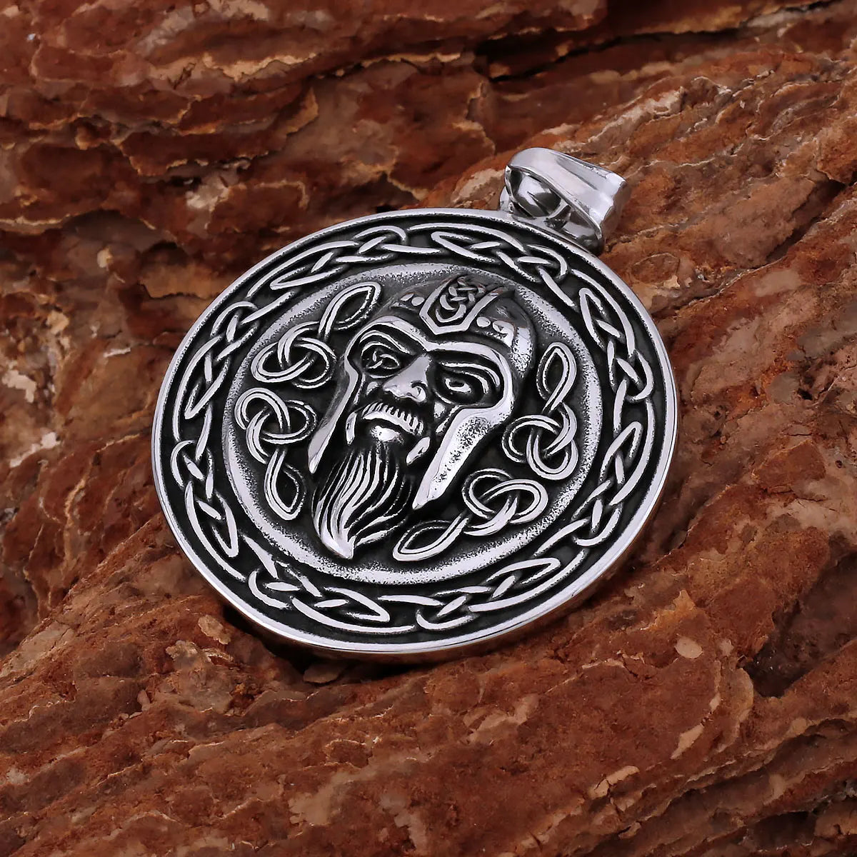 One Eyed Wotan - All Father Odin Norse Viking Amulet  Paganheim   