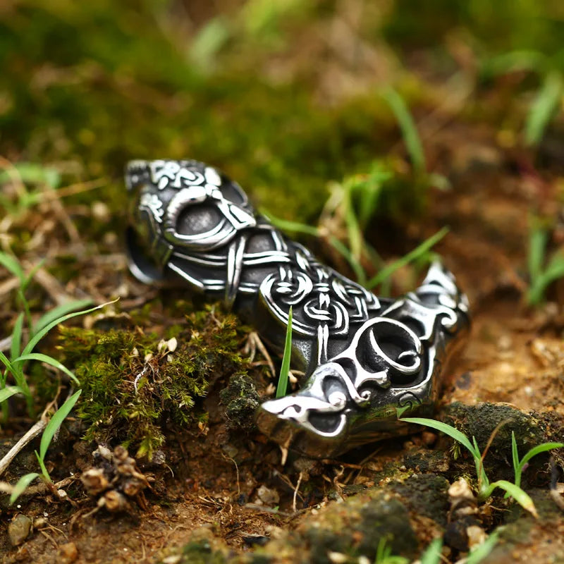 Norse warrior Mjölnir pendant in 316L stainless steel