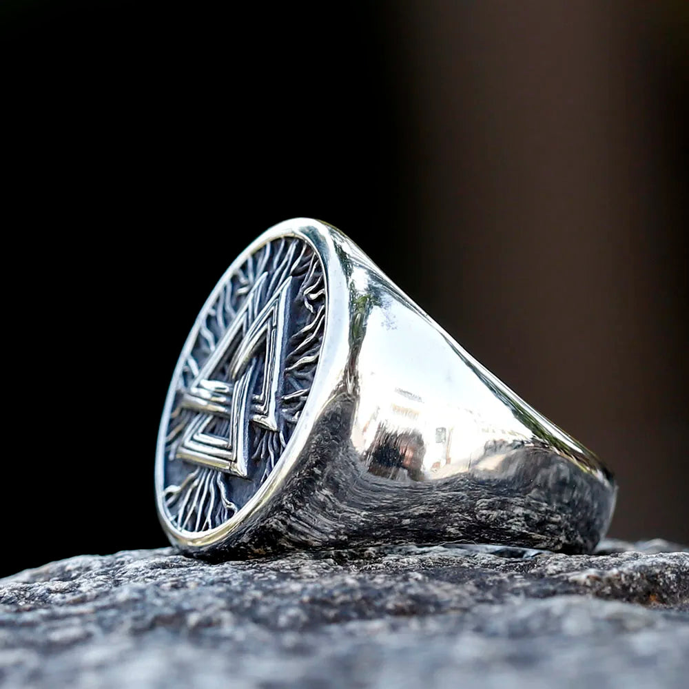 Valknut Yggdrasil Norse Viking Ring  The Pagan Trader   